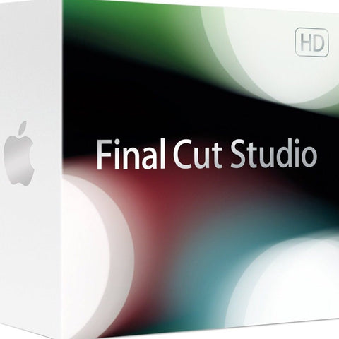 Apple Final Cut Studio Retail Box 